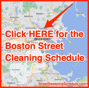 boston street cleaning dates