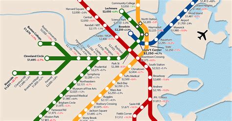 boston subway map google maps