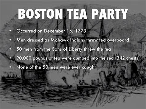 boston tea party description