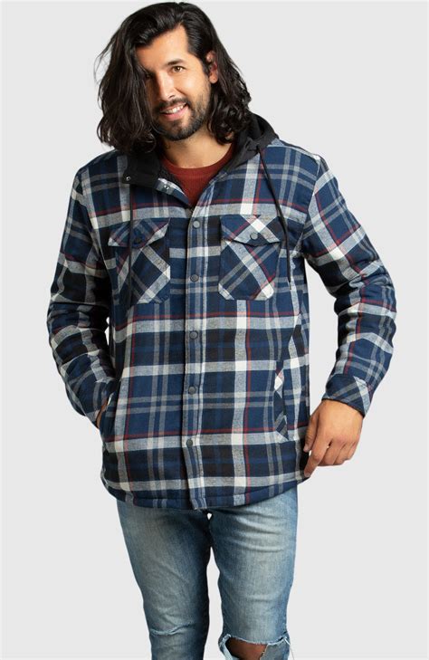 Boston Traders Blue Flannel Jacket