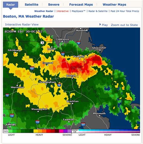 boston weather radar 24 hours