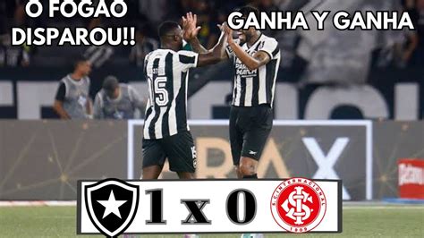 botafogo x internacional melhor