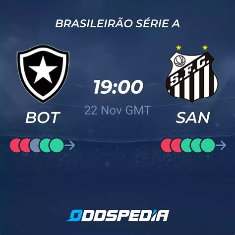 botafogo x santos placar