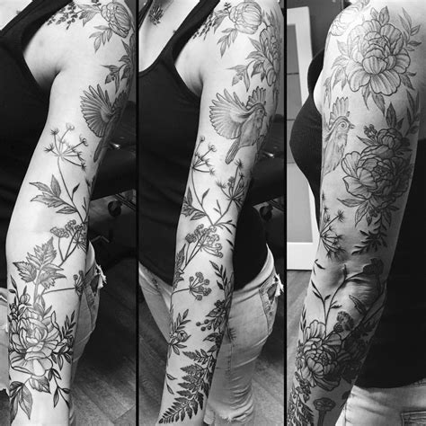 Botanical Tattoo Sleeve: Embrace Nature In Ink