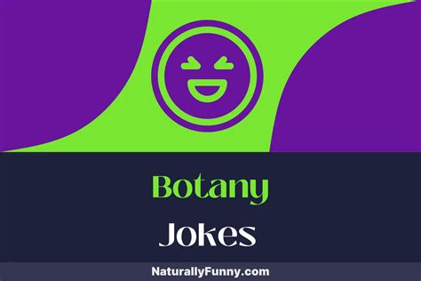 Botany Dad Joke