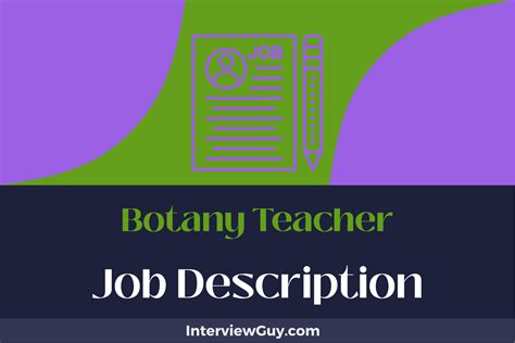 Botany Job Reddit