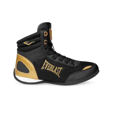 Zapatillas Botas De Boxeo Everlast Forceknit (Negro/Blanco) MMA