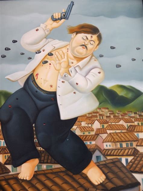 botero muerte de pablo escobar