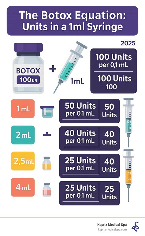 Botox 100 Units Dilution