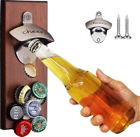 Bottle Cap Wall Mount Opener