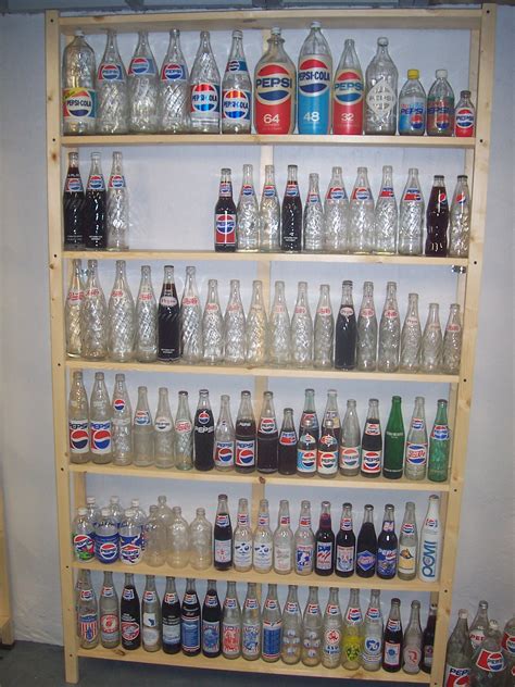 bottle collection display