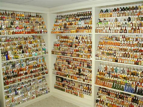 bottle collection display ideas