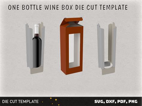 Bottle Die Cut Box