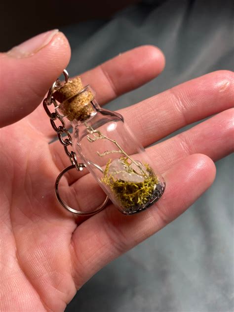 Bottle Keychain Glass