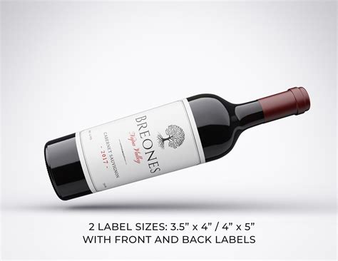 Bottle Labels For Wine