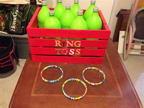 Bottle Ring Toss Technique