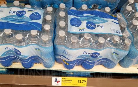 Bottled Water At Aldi