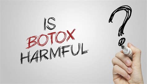 botulinum toxin warnings