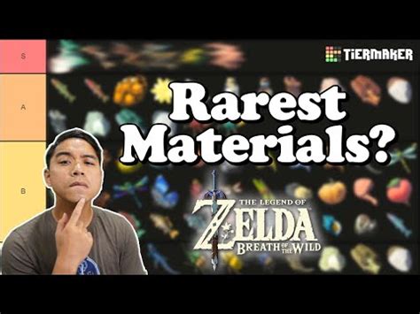 Botw Rarest Materials