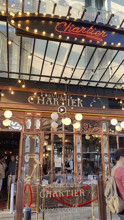 Bouillon Chartier Montparnasse Horaires