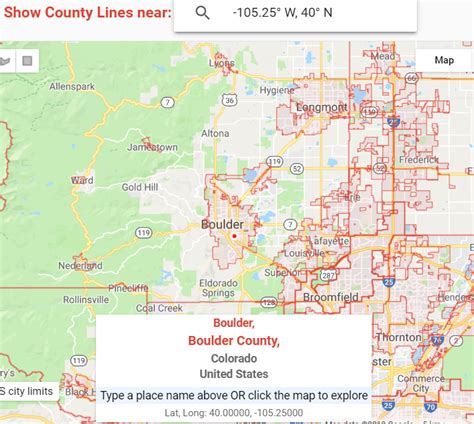 boulder co post code