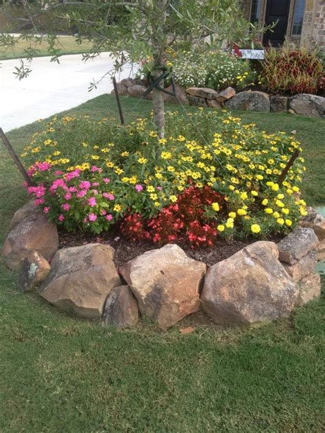 Boulder Garden Edging