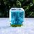boule de neige avec pot en verre