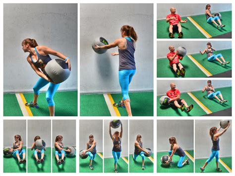 Bouncing Medicine Ball Exercises