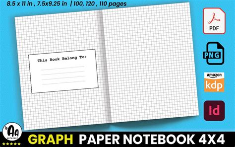 Bound Composition Notebook With Graph Paper