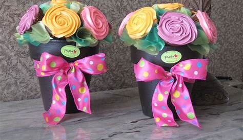 Bouquets De Quequitos Decorados Para San Valentin Cupcakes Bollitos 14 Febrero