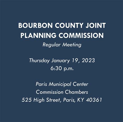 bourbon county planning commission