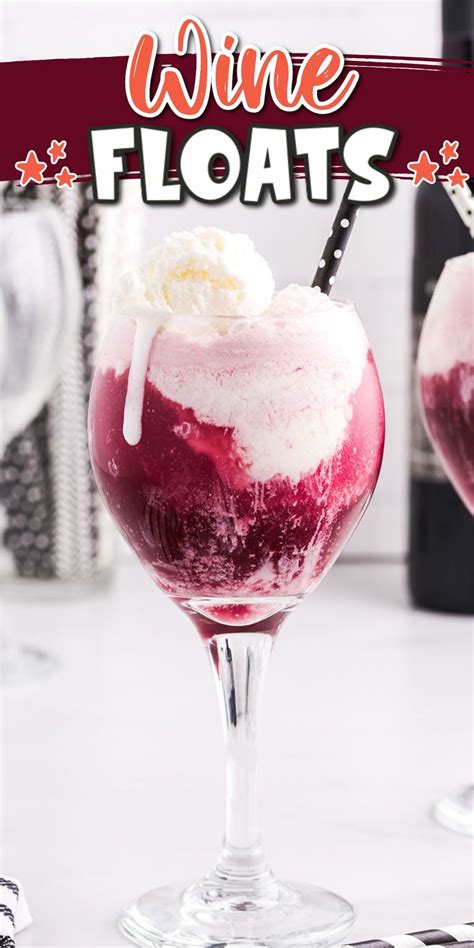 Bourbon Red Wine Float