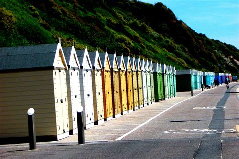 bournemouth beach england beach huts