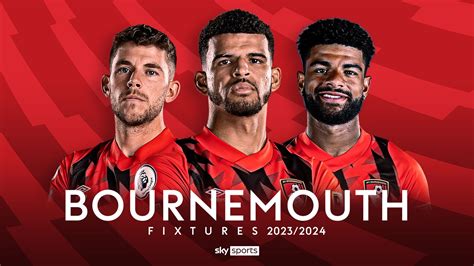 bournemouth football club fixtures