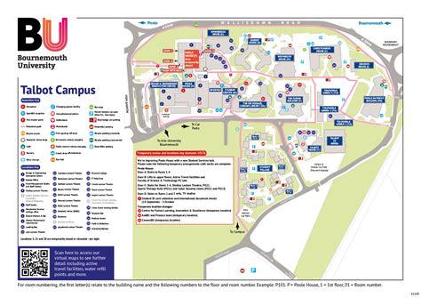 bournemouth uni talbot campus map