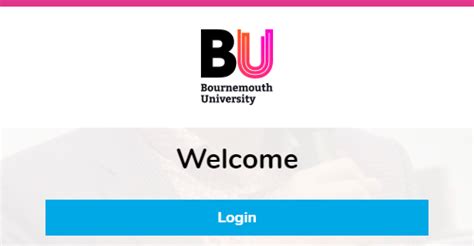 bournemouth university login email