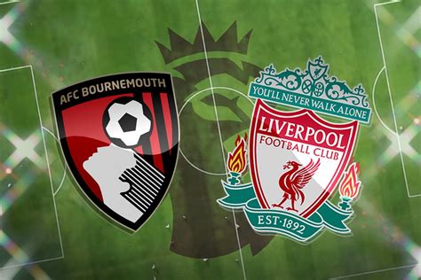 bournemouth v liverpool live score