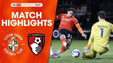 bournemouth vs luton town replay date