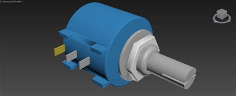 Bourns Potentiometer Cad Model
