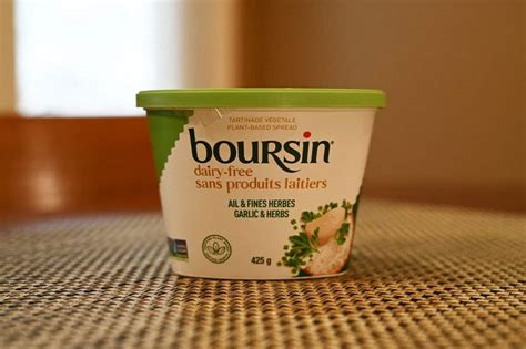 boursin non dairy cheese