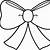 bow coloring page