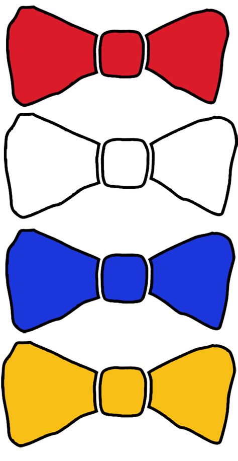 Learn How to Draw Minnie Mouse Bow Tie (Minnie Mouse) Step by Step
