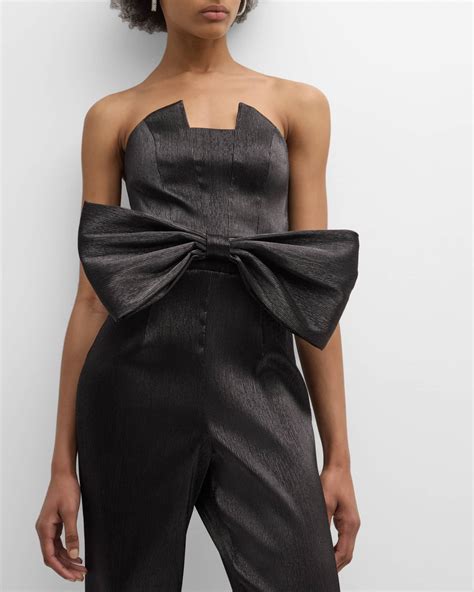 Bow Front Jumpsuit