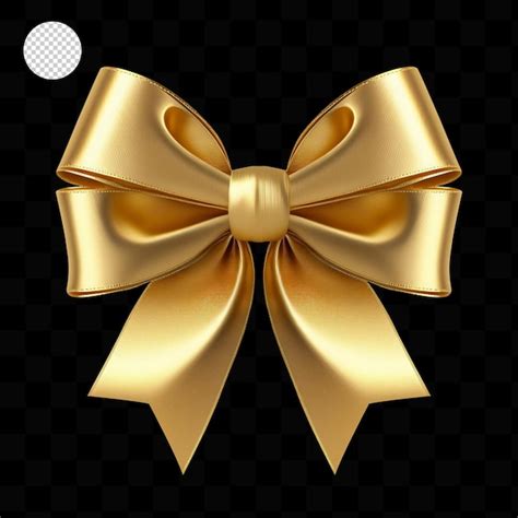 Bow Gold Ribbon