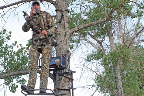 Bow Hunting Stand Setup