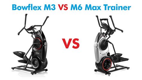 bowflex max trainer m3 vs m6