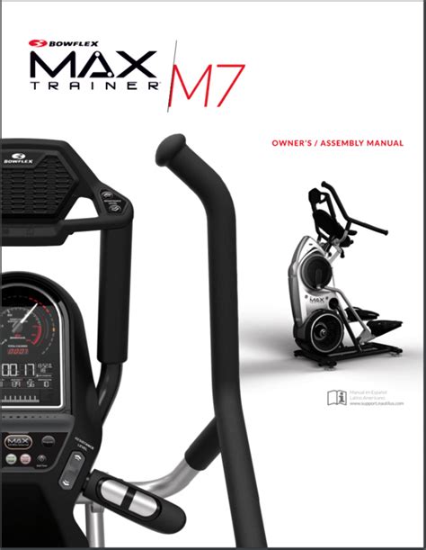 bowflex max trainer m7 user manual