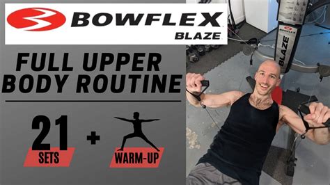 Bowflex Upper Chest Exercises
