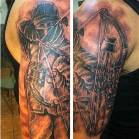 Bowhunter Tattoos Designs