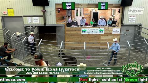 bowie texas livestock auction